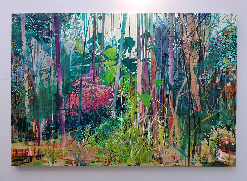 Garten, 2019, 190x280cm – Theresa Möller – Artparis Artfair | Aedaen Gallery